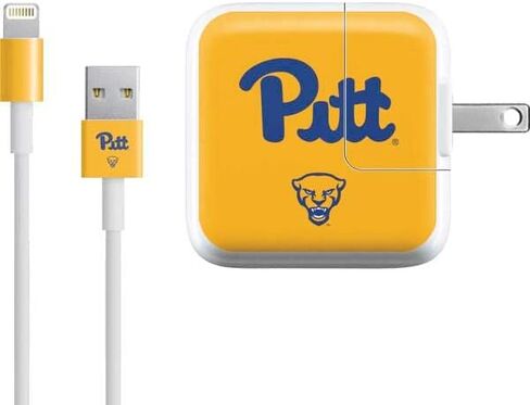 Skinit Decal Other Skin Compatible with iPad Charger (10W USB) - Officially Licensed College Pitt Panthers Yellow Design in Saudi Arabia