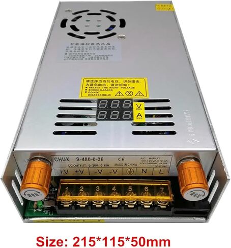 480W 1000W Switching Power Supply 5V 12V 24V 30V 48V 60V 80V 120V 220V DISTRAL DISTRION DISTRESS SURPLY AC and DC (0-48V) in Kuwait