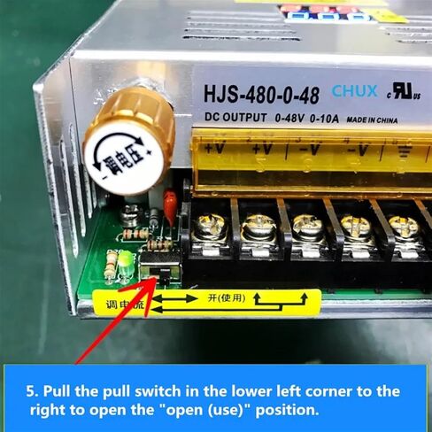 480W 1000W Switching Power Supply 5V 12V 24V 30V 48V 60V 80V 120V 220V DISTRAL DISTRION DISTRESS SURPLY AC and DC (0-48V) in Kuwait