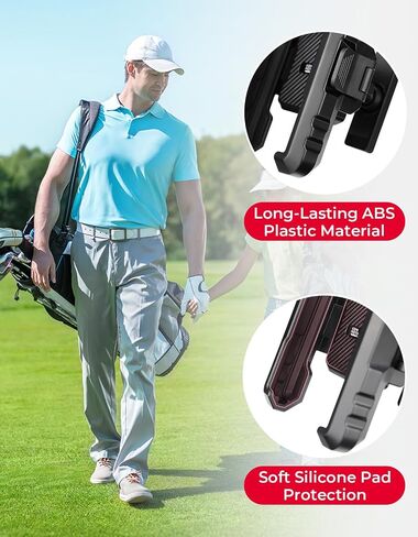 KEMIMOTO Magnetic Golf Cart Phone Holder, Universal Golf Cart Phone Mount Compatible with EZGO Club Car, 360° Rotatable Golf Phone Caddy for iPhone/Galaxy/Google Pixel & More Cellphone in Saudi Arabia
