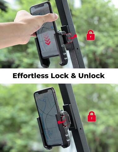 KEMIMOTO Magnetic Golf Cart Phone Holder, Universal Golf Cart Phone Mount Compatible with EZGO Club Car, 360° Rotatable Golf Phone Caddy for iPhone/Galaxy/Google Pixel & More Cellphone in Saudi Arabia