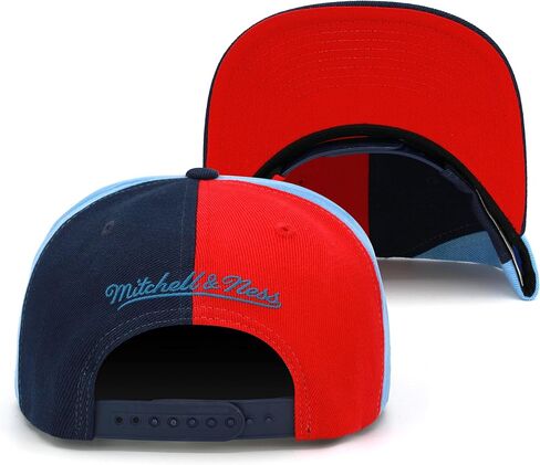 Mitchell & Ness Houston Rockets Pinwheel Snapback قبعة قابلة للتعديل - البحرية/الأحمر/الأزرق الفاتح/الارتداد in Saudi Arabia