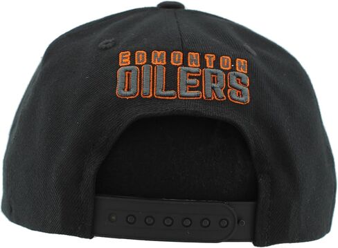 Zhats NHL مرخص رسميًا قبعة Snapback Hat Flat Bill Z11 الأسود in Saudi Arabia