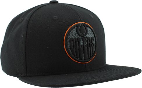 Zhats NHL مرخص رسميًا قبعة Snapback Hat Flat Bill Z11 الأسود in Saudi Arabia