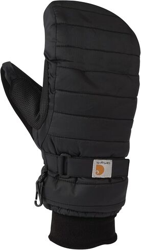 Carhartt womens Quilts Insulated Mitten, Charcoal, Large in Saudi Arabia