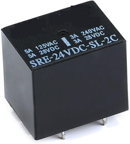 5pcs Relay SRE-05VDC-SL-2C SRE-12VDC-SL-2C SRE-24VDC-SL-2C 5V 12V 24V 3A 240VAC 8PIN (12V 5PCS) in Kuwait