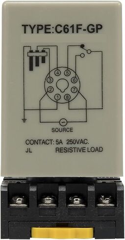 C61F -GP AC 220V التبديل/التتابع مع قاعدة المقبس 220VAC C61F - وحدة تحكم مستوى الماء GP/مضخة التبديل التلقائي in Saudi Arabia