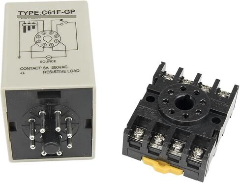 C61F -GP AC 220V التبديل/التتابع مع قاعدة المقبس 220VAC C61F - وحدة تحكم مستوى الماء GP/مضخة التبديل التلقائي in Saudi Arabia