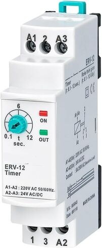 Samwha-DSP ERV-12 على ترحيل وقت التأخير القابل للتعديل (150-260VAC 24VDC) in Saudi Arabia