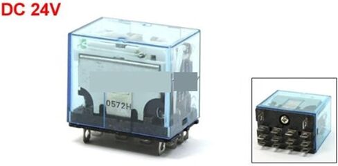 Ly4nj 24v DC 6V DC 12V DC 24V RELAY HH64P LY4N-J MINIATURE RELAY 4PDT 4NO 4NC 14 PINS 10A 24VDC (DC12V) in Saudi Arabia