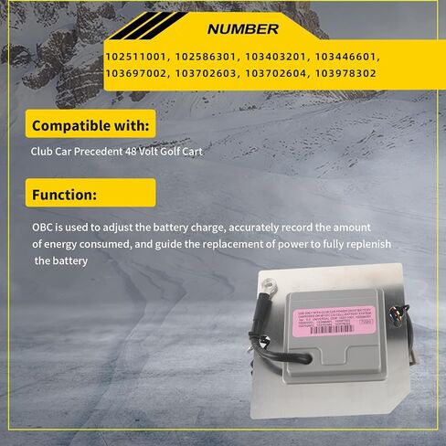 102511001 Golf Cart على متن الكمبيوتر 48V متوافق مع سابقة Club Car 2004-2015 استبدال# 103403201 102586301 in Saudi Arabia