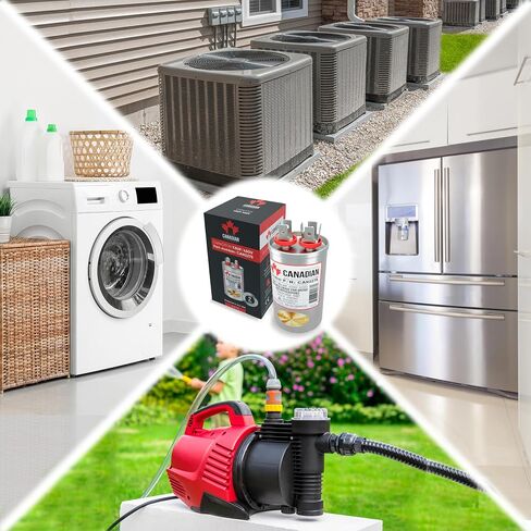 مكثف AC 35 + 5 μF ، 370/440 فوستر ، CBB65 مكثف جولة تشغيل المحرك لمكيف الهواء ، المحركات الكهربائية الصناعية ، الضواغط ، مكيفات الهواء in Saudi Arabia