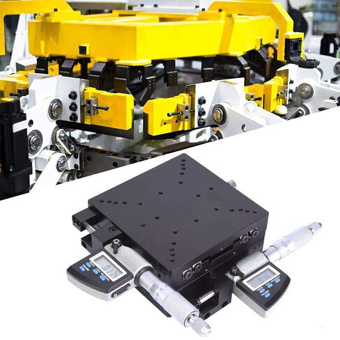 SEMXY120-AS Digital Micrometer XY Stage 120x120mm Precision Linear Translation Stage with 0.002mm Accuracy and Cross Roller for Precision Measurement in Saudi Arabia