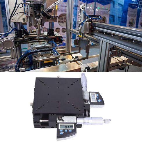 SEMXY120-AS Digital Micrometer XY Stage 120x120mm Precision Linear Translation Stage with 0.002mm Accuracy and Cross Roller for Precision Measurement in Saudi Arabia