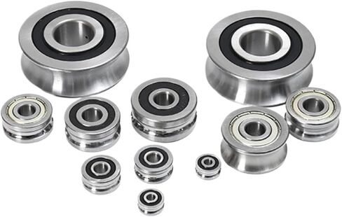 1PCS RAIL RONDING LFR5200-8 القطر الداخلي 10 مم القطر الخارجي 32 مم الارتفاع 14 مم قطر أخدود 8 مم 10 * 32 * 14 in Saudi Arabia