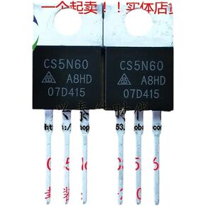 Original New 5pcs/CS5N60 CS5N60A8HD 5A600V 2025 for Arrival High Reliable Electronic Component, Precision, Stable Performance in Saudi Arabia