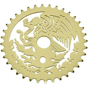 Lowrider Bike Mexcan Steel Chainring 1/2 X 1/8 36t Gold.Bike parts.Bicycle parts in Saudi Arabia