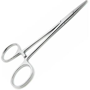 3× Mosquito Kocher Forceps 5" Teeth 1x2 Straight Hemostat Multi Position Locking Ratched Surgical Instruments in Kuwait