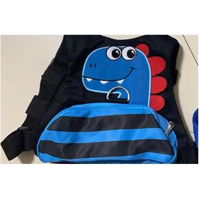 Toddler Leash for Kids-Baby Child Harness with Anti Lost Wrist Link for Boys/Girls (Blue+Black) in Kuwait