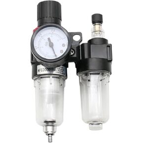 AFC2000 AFR2000 + AL2000 G1/4 air Compressor Oil and Water Separator air Filter(PC 8mm Fitting) in Saudi Arabia