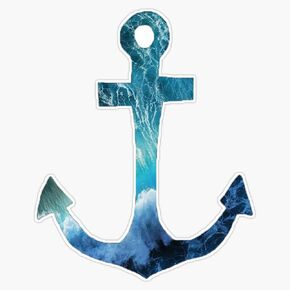 Anchor Vinyl Waterproof Sticker Decal Car Laptop Wall Window Bumper Sticker 5" in Kuwait
