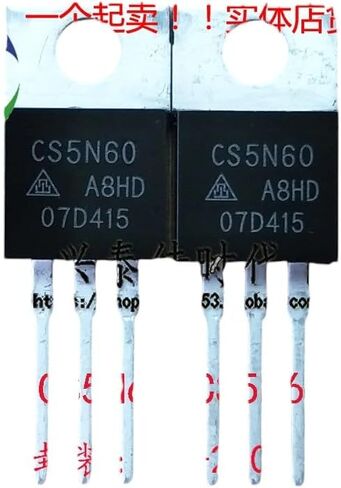 Original New 5pcs/CS5N60 CS5N60A8HD 5A600V 2025 for Arrival High Reliable Electronic Component, Precision, Stable Performance in Saudi Arabia