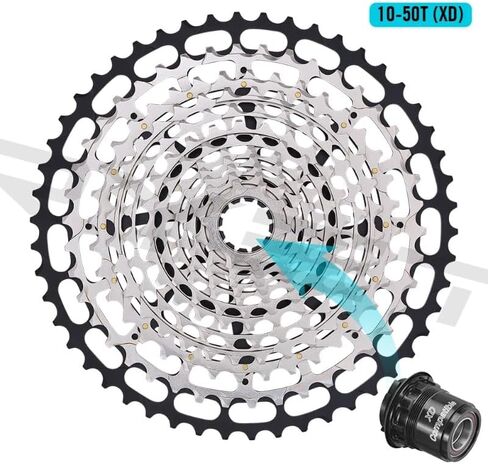 SPEDAO 10-50T 12 Speed Bicycle Cassette MTB Bike 12S Mountain XD for SX NX GX in Kuwait