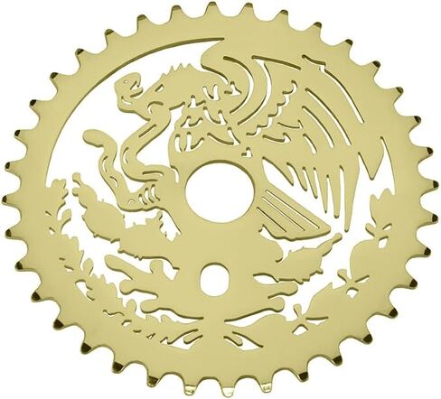 Lowrider Bike Mexcan Steel Chainring 1/2 × 1/8 36T Gold.Bike Parts.Bicecle Parts in Saudi Arabia