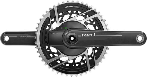 SRAM RED AXS Power Meter Crankset - 170mm, 2X 12-Speed, 50/37t, 8-Bolt Direct Mount, Dub Spindle Interface, Natural in Saudi Arabia