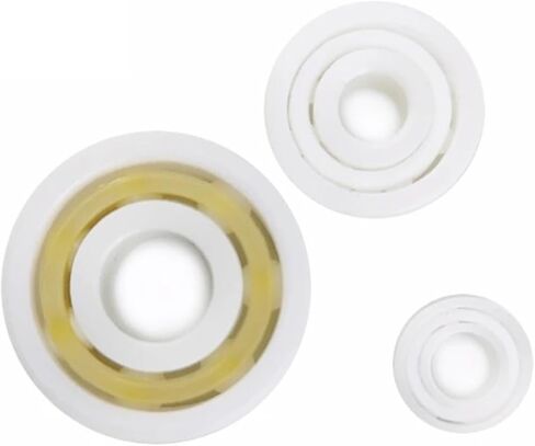 1 Pcs Waterproof Full Ceramic Zirconia Miniature Deep Groove Ball Bearing MR63 84 74 117 Series Spool(MR117 7X11X3) in Kuwait
