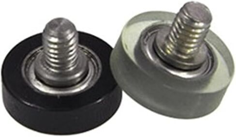 1 Pcs External Thread Polyurethane Molded Bearing PU68413-4C1L5M4 Rubber Coated Guide Wheel(PU68413-4C1L5M4-01) in Saudi Arabia