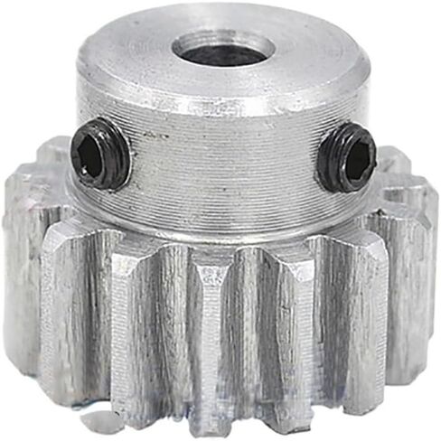 Steel Motor Drive Gear 1Pcs 50T 1.5 Module Motor Gear Spur Gear 1.5M Steel No Quenching Mechanical Transmission Gear(16mm) in Saudi Arabia