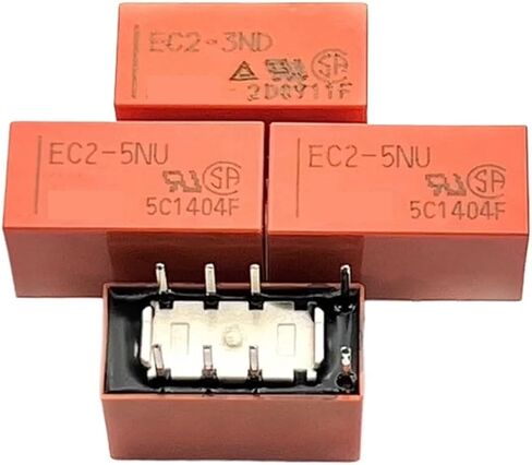 3pcs Relay EC2-3NU EC2-5NU EC2-12NU EC2-24NU EC2 3NU EC2 5NU EC2 12NU EC2 24NU EC224NU 2A 8PIN(3V) in Saudi Arabia