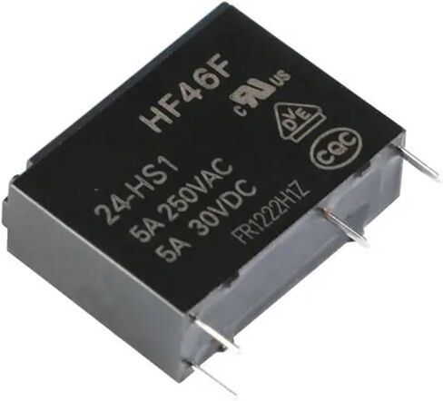 5pcs/lot 5v 12V 24V تبادل الطاقة HF46F-005-HS1 HF46F-012-HS1 HF46F-024-HS1 5-HS1 12-HS1 24-HS1 5A 250VAC 4PIN (12V) in Saudi Arabia