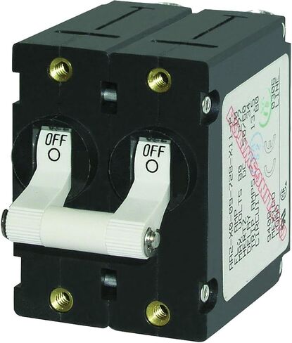 البحر الأزرق 7260 A -Series Double Pole Toggle - 20a - أبيض in Saudi Arabia