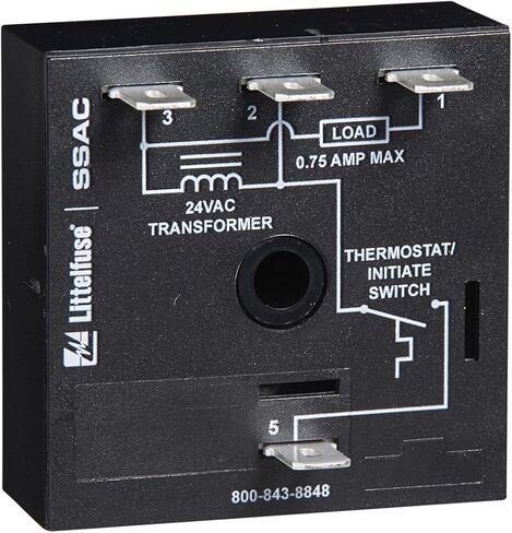 Littelfuse 1 ثانية / 45 ثانية 0.75 أمبير الفضة مفتوحة عادة / عادة ما يكون ترحيل صدع جبل السطح in Saudi Arabia