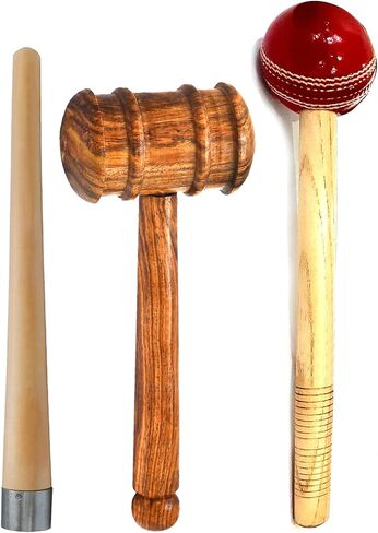 Cricket Accessories for Men Bat Knocking Mallet with Ball Hammer in Saudi Arabia
