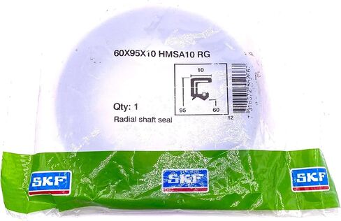 SKF 60x95x10 مم HMSA10 RG Perbunan Metric Oil Seal شفة واحدة مع الربيع in Saudi Arabia