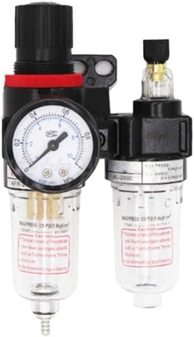 فاصل مياه النفط AFC2000 AIR FILTER معالج الهواء المكون من قطعتين AFR2000 (مرشح النحاس 10 مم) in Saudi Arabia