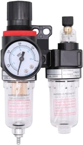 فاصل مياه النفط AFC2000 AIR FILTER معالج الهواء المكون من قطعتين AFR2000 (مرشح النحاس 10 مم) in Saudi Arabia