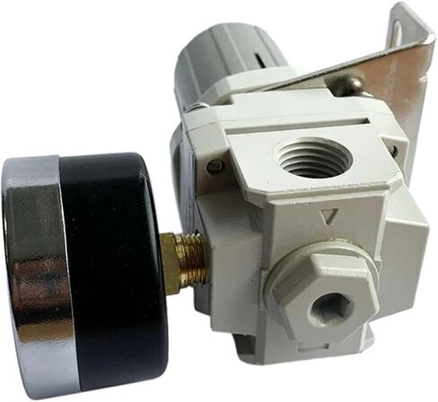 AR2000-02 AR3000-03 AR4000-04 ضغط معالج الهواء المضغوط الهوائي ينظم صمام الإغاثة 1/4 "3/8" 1/2 "(AR4000-04) in Saudi Arabia