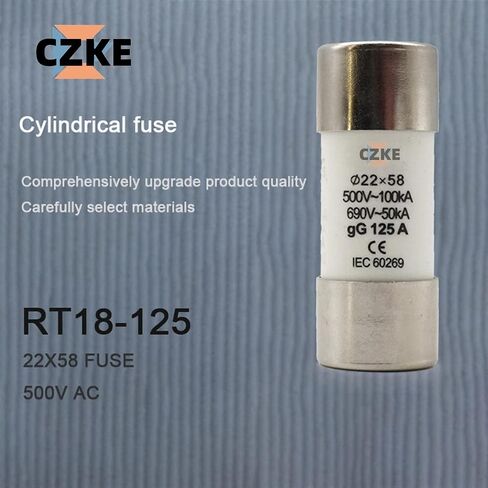 Scruby AC 500V RO16 Fast Blow Ceramic Fuse Link RT18-63 14x51 GG Cutout 2A 4A 6A 10A 16A 20A 25A 32A 63A 20PCS (50a) in Saudi Arabia