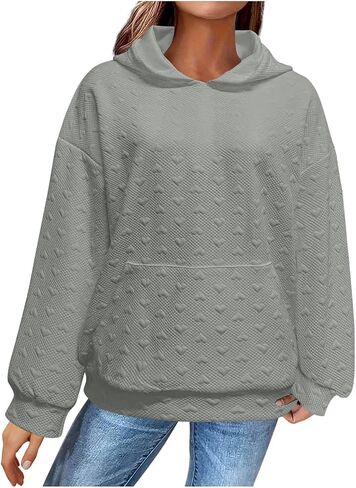 Hooded Gym Winter Hoodie Lady Beautiful Long Sleeve Coloured Sweatshirt Women'S Drawstring Hoodies in Kuwait