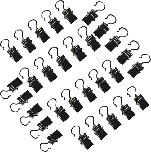 مقاطع الستار الشاقة في سنانير لاستقامة مائدة المائدة مقاطع منشفة لخيام التخييم صور الديكور المنزل الحرفة الفنية ， الصلب غير القابل للصدأ للتعليق خارج مصابيح سلسلة عيد الميلاد (30) in Kuwait