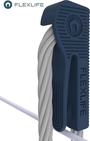 FlexLife - FlexHook - خطاف الأسلاك (4 عبوات) | ملحقات مصدات القوارب المثالية لضبط مصدات القوارب وضبطها بسهولة دون استخدام عقدة in Saudi Arabia