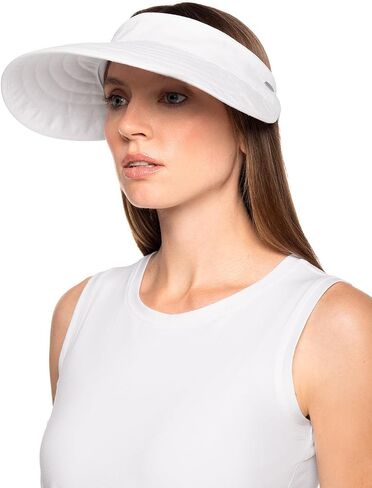 Coolibar UPF 50+ Women's Bel Aire Zip-Off Sun Visor - Sun Protective in Saudi Arabia