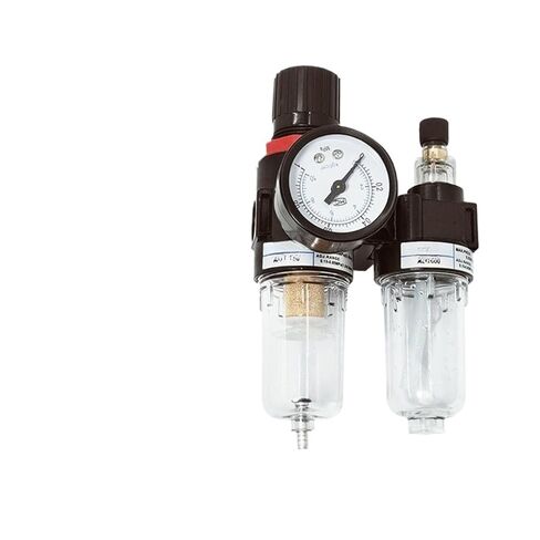 انخفاض الضغط الهوائي تقليل الصمام معالج فاصل زيت زيت ماء الفلتر من قطعتين in Saudi Arabia