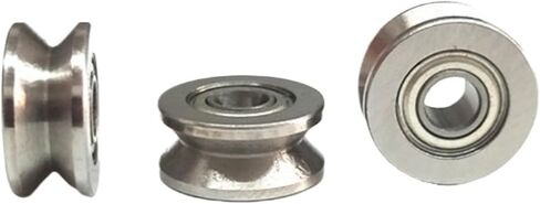 10 PCS Spring Machine Straight line with Groove Bearing Wheel 693 694 695 696 697 698 699 UV Type(U-grooved,V694-1.2-0.3) in Saudi Arabia