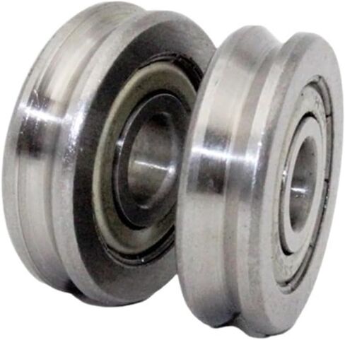 10 PCS Spring Machine Straight line with Groove Bearing Wheel 693 694 695 696 697 698 699 UV Type(U-grooved,V694-1.2-0.3) in Saudi Arabia
