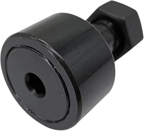 1 Piece CR12 9.525X19.05X30mm CR 14 9.525X22.225X30 mm inch Bolt Roller Bearing Spherical cam Follower Black(Cr14) in Saudi Arabia